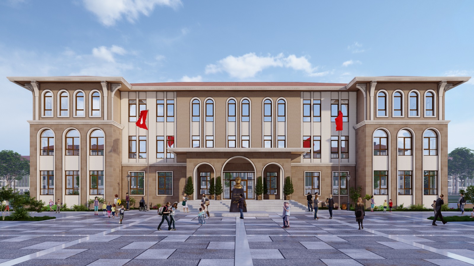 KAHRAMANMARAŞ İLKOKUL-ÇEVRE DÜZENLEMESİ